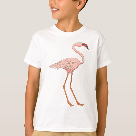 T-shirt Flamant rose #5 (Devant)
