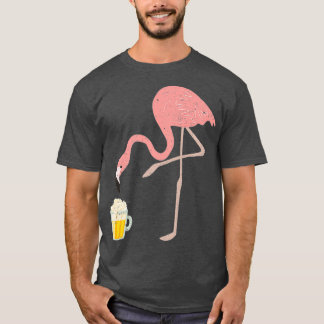 T-shirt Flamant rose Boire Bière Oiseau Lover Alcool Party