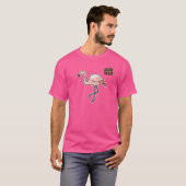 T-shirt Flamant rose chilien (Devant entier)