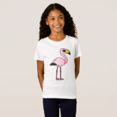 T-Shirt Flamant rose de Birdorable James (Devant entier)