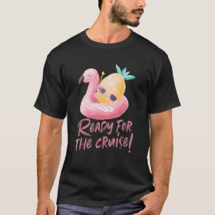 T-shirt Flamant rose de croisière Swinger à l'envers de l'