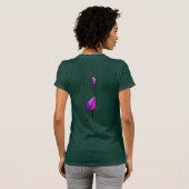 T-shirt Flamant rose de flamenco (Dos entier)