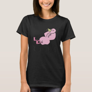 T-shirt Flamant rose Dormir Bon À Flamant rose Naps