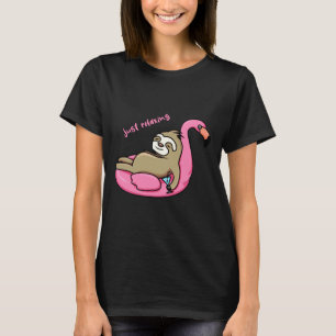 T-shirt Flamant rose Et Parfums Relaxants