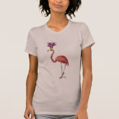 T-shirt Flamant rose Mardi Gras Complet (Devant)
