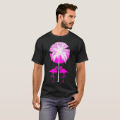 T-shirt Flamant Rose Nature (Devant entier)
