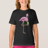 T-shirt Flamant rose Popsicle (Devant)