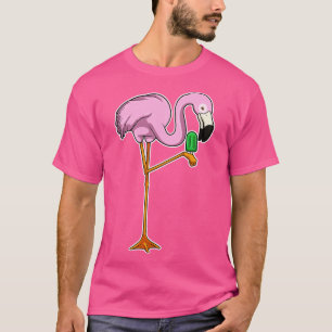 T-shirt Flamant rose Popsicle