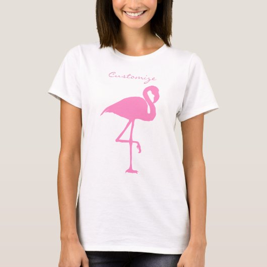 T-shirt Flamant rose rose Thunder_Cove (Devant)