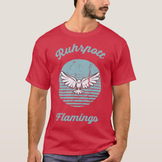 T-shirt Flamant rose Ruhrpott 4