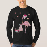 T-shirt Flamant rose Santa Clause Christmas Hawaiian<br><div class="desc">Flamant rose Santa Clause Christmas Hawaiian</div>