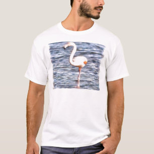 T-shirt Flamant rose sauvage