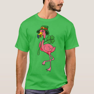 T-shirt Flamant rose St patrick Flamant rose