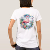 T-shirt Flamant Rose Sublimation (Dos)