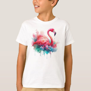 T-shirt Flamant Rose Sublimation