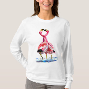 T-shirt Flamant rose Tango 2