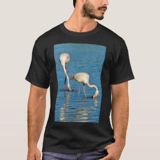 T-shirt Flamants roses en Camargue en France