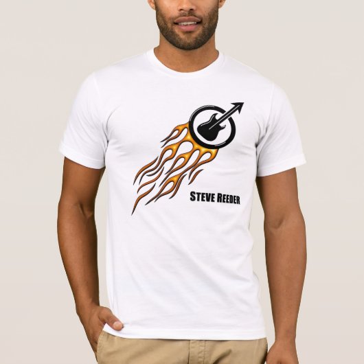 T-shirt flamboyant de Steve Reeder (Devant)