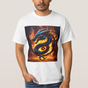 T-shirt Flame Fury Dragon Tee, Bound.