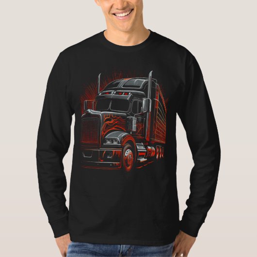 T-shirt Flame Rig – Sans Texte (Devant)