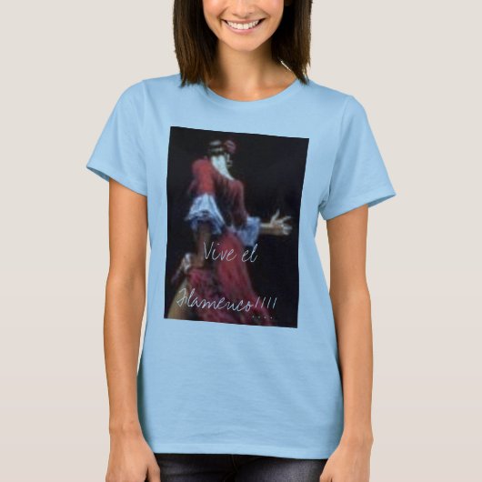 T-shirt Flamenco d'EL de Vive ! ! ! ! (Devant)