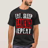 T-shirt Flamengo Soccer Camisa Manger Sleep Flamengo Répét (Devant)