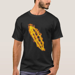 T-shirt Flames Fire Surfboard Surfboard Surfboard Surfboar