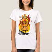 T-shirt Flaming Feminist Smash le Patriarcat RBG 15 (Devant)