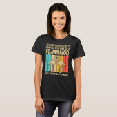 T-shirt Flamingo 70 s (Devant entier)