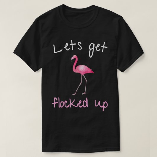 T-shirt flamingo albert 11 (Design devant)