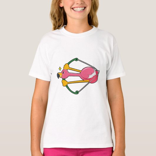 T-shirt Flamingo as Arrow (Devant)
