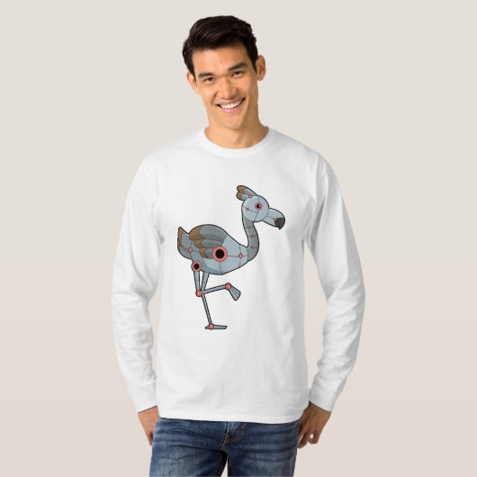 T-shirt Flamingo as Robot (Devant entier)