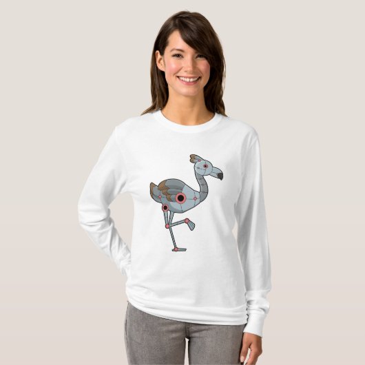 T-shirt Flamingo as Robot (Devant entier)