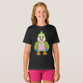 T-shirt Flamingo de perroquet (Devant entier)