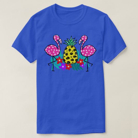 T-shirt Flamingo d'été (Design devant)