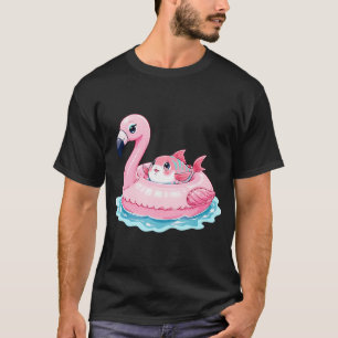 T-shirt Flamingo Flotteur Poisson