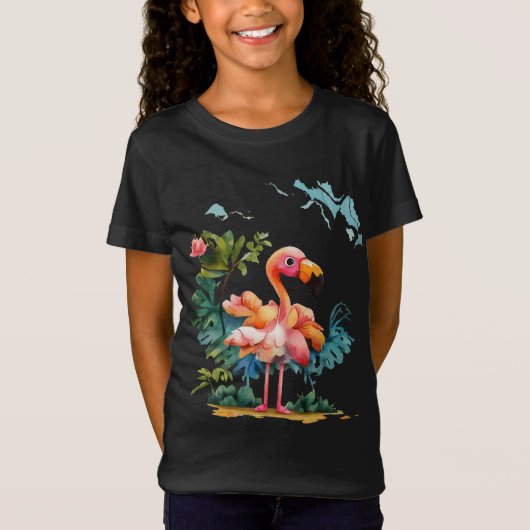T-Shirt Flamingo Incroyable (Devant)
