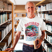 T-shirt Flamingo Tropical Beach Retirement Humor