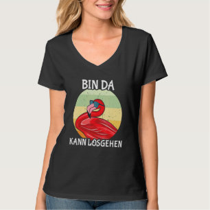 T-shirt Flamingo Unpunctual Bin Da Peut-être
