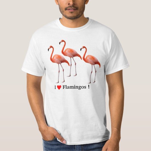T-shirt flamingos (Devant)