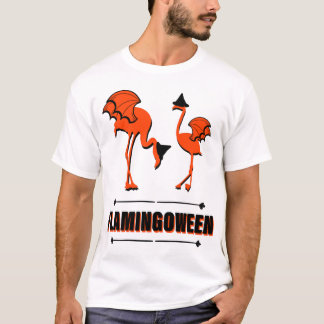 T-shirt Flamingoween - Halloween