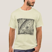 T-shirt Flammarion Woodcut Victorian Era Celestial Art (Devant)