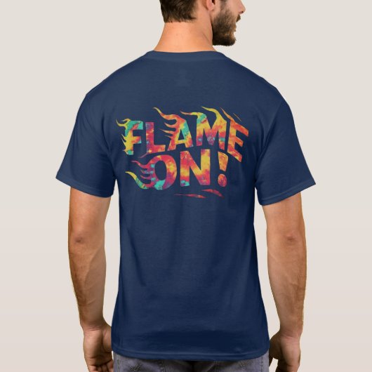 T-shirt "Flamme !" (Dos)