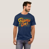 T-shirt "Flamme !" (Devant entier)