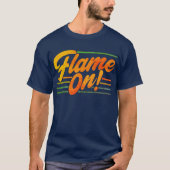 T-shirt "Flamme !" (Devant)