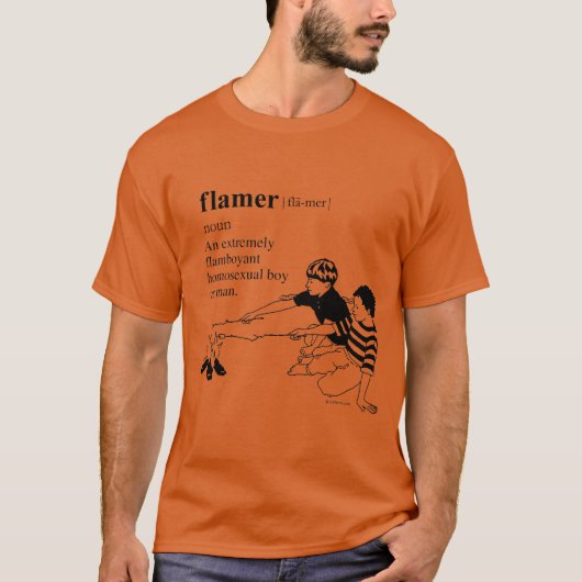 T-SHIRT FLAMME (Devant)