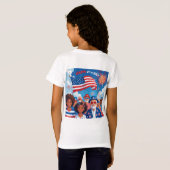 T-Shirt Flamme américaine (Dos entier)