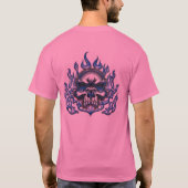 T-shirt Flamme bleue (Dos)