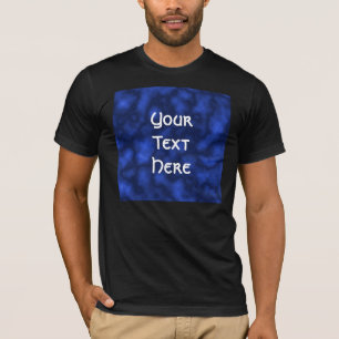 T-shirt Flamme bleue