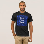T-shirt Flamme bleue (Devant entier)